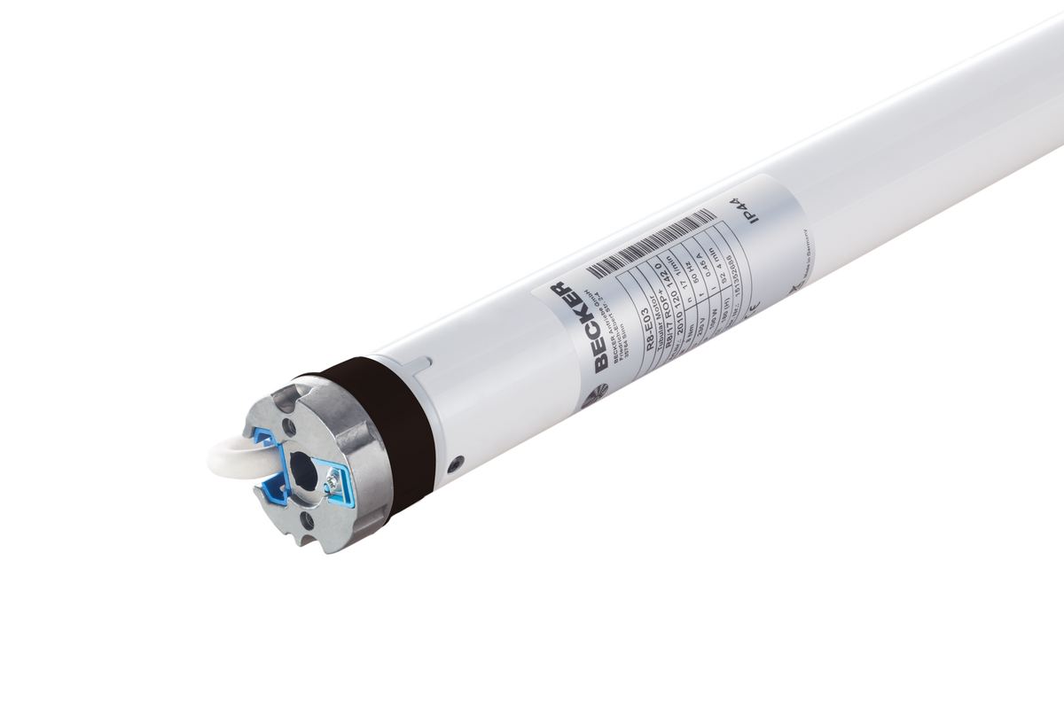 Becker elektronischer Rollladenmotor R8/17 RP mit Endabschaltung