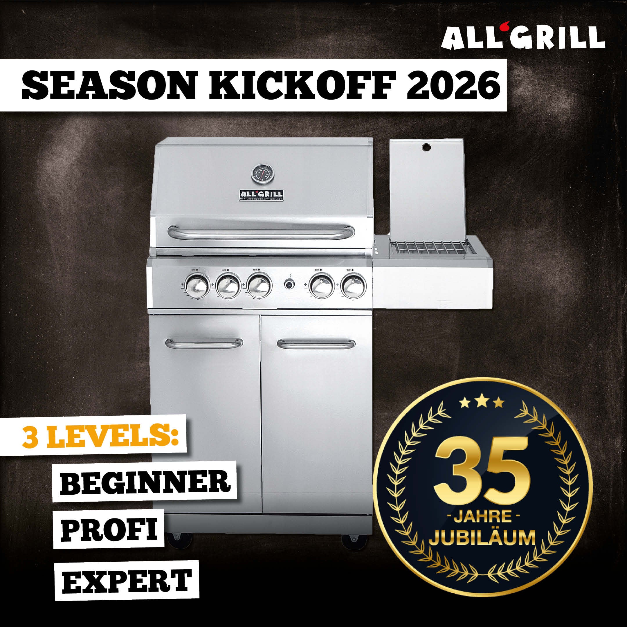 ALLGRILL Allrounder M Aktion 35 Jahre – Produktbild 1