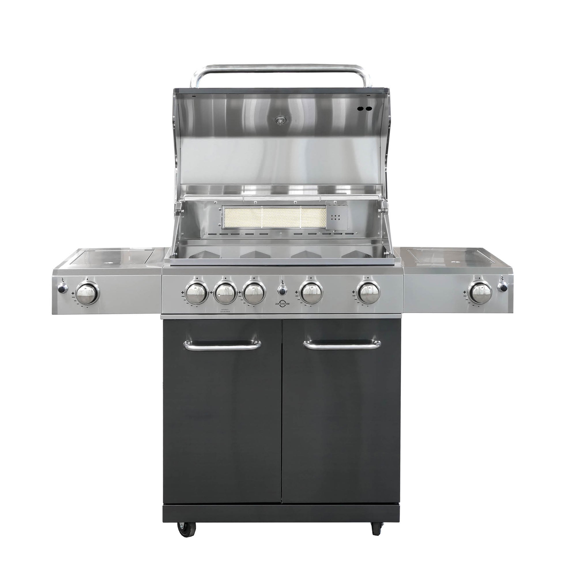 ALLGRILL ALLROUNDER L -black- Modular Grundmodell – Produktbild 3