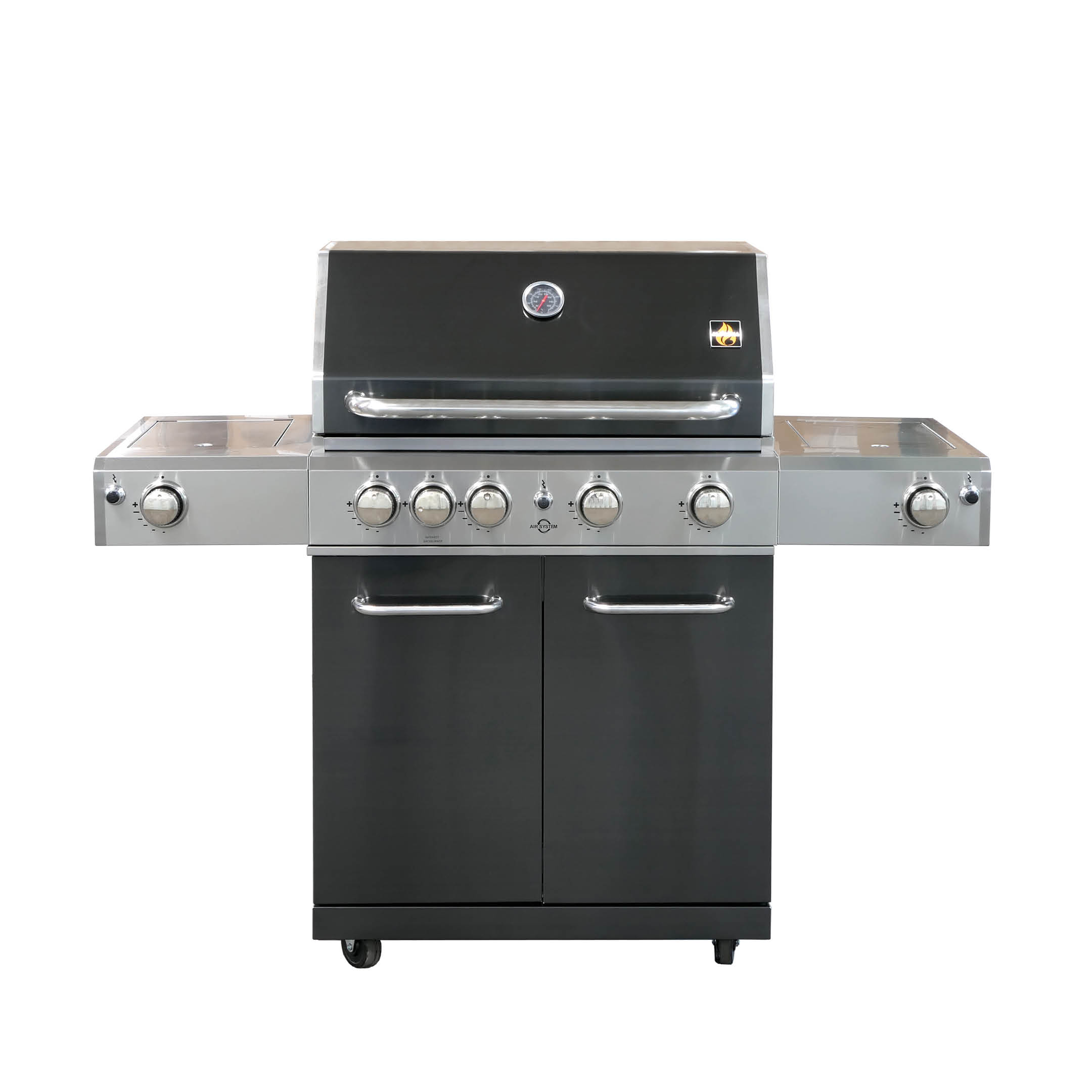 ALLGRILL ALLROUNDER L -black- Modular Grundmodell – Produktbild 4