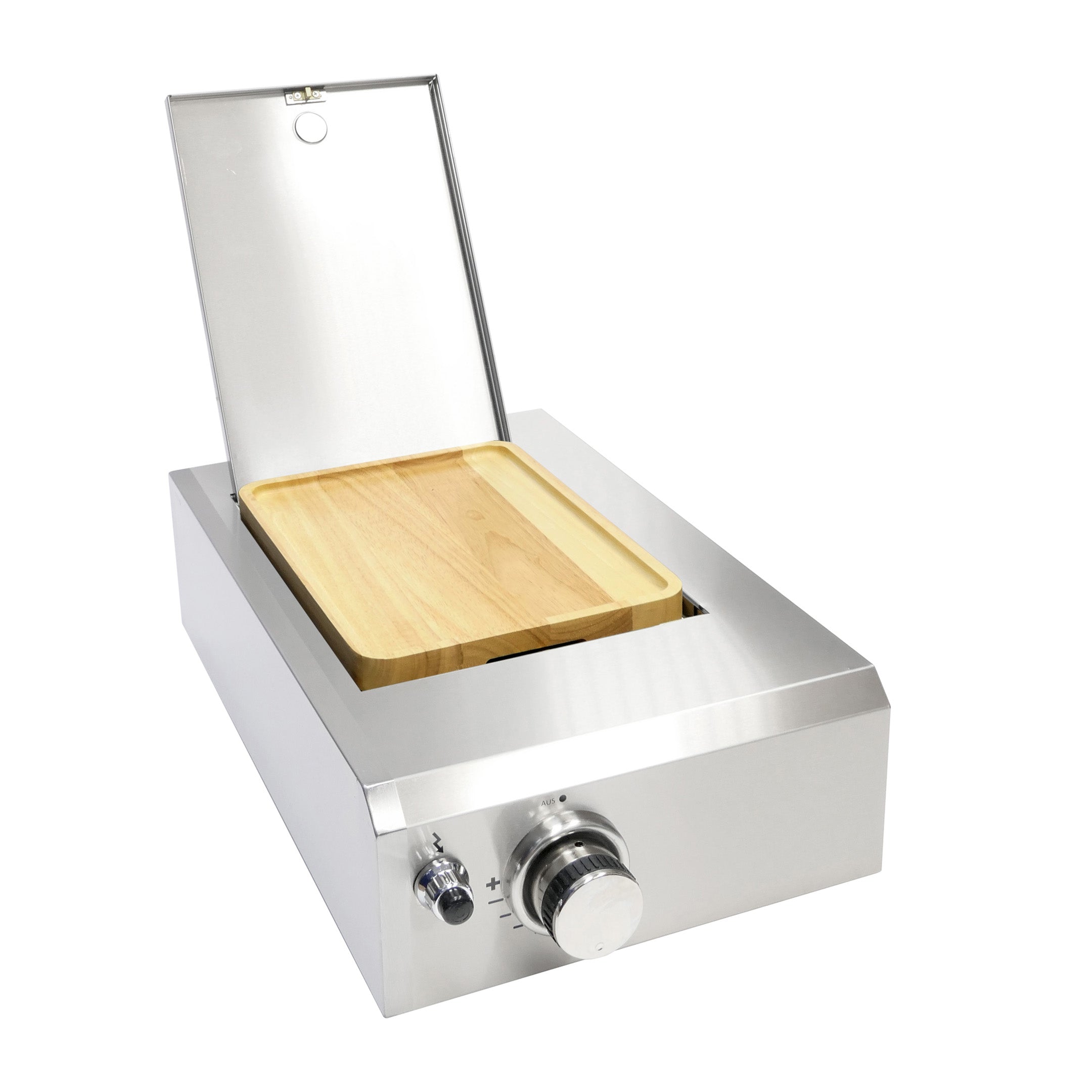 ALLGRILL Eisbox/Schneidebrett inkl. li. Seitenteil Allrounder-Serie – Produktbild 1