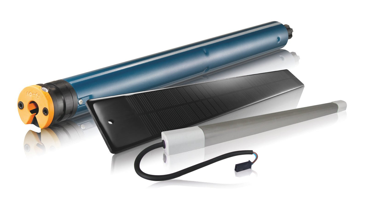 Somfy Oximo 40 Solar io Solar-Rohrmotor für Rollladen – Ansicht 2 (Abbildung ähnlich)