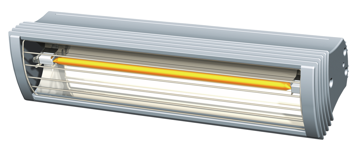 WAREMA Basic Heizstrahler 1500 W – Ansicht 2