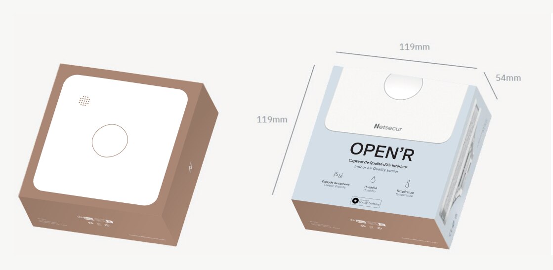Somfy Open'R Verpackung