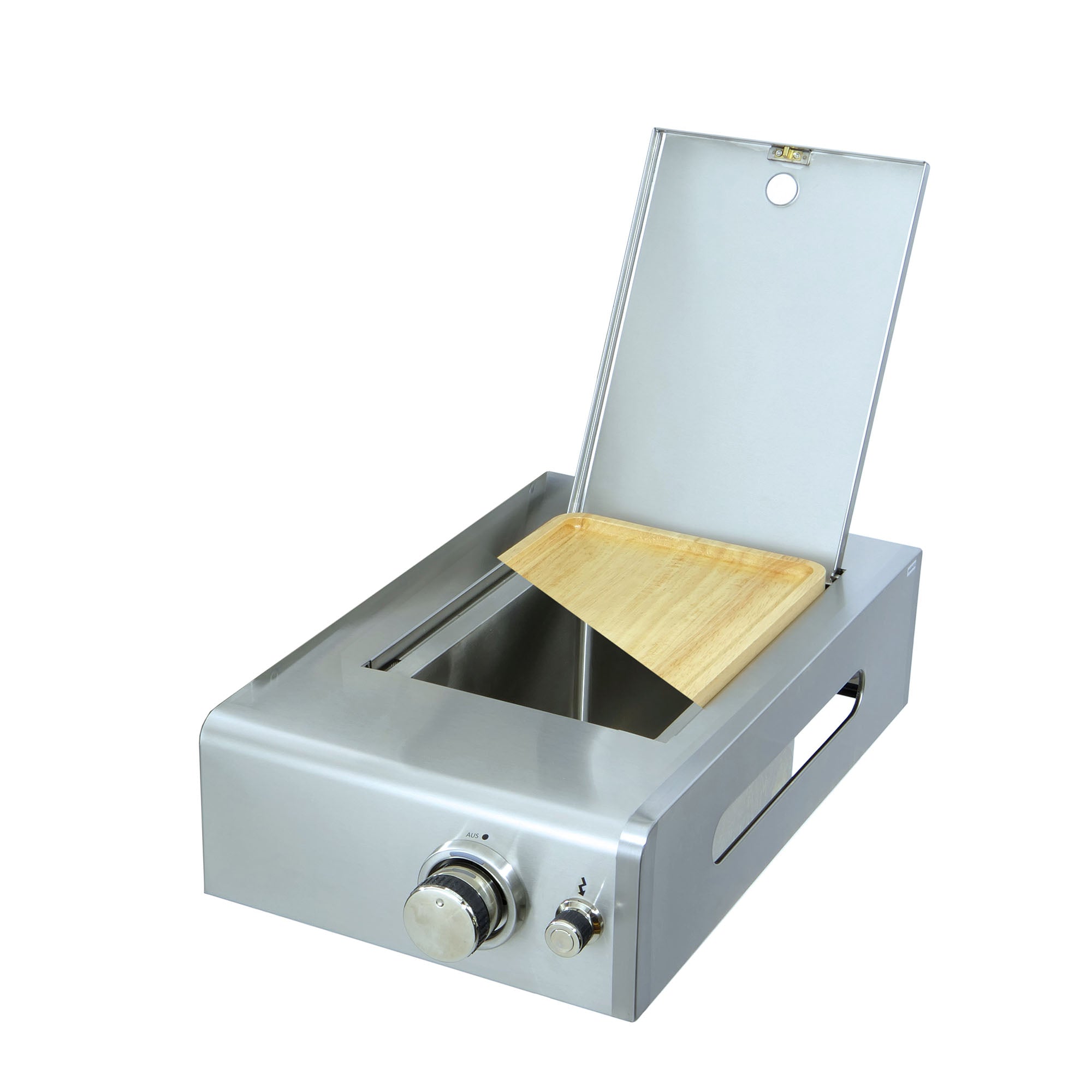 ALLGRILL Eisbox/Schneidebrett inkl. re. Seitenteil Chef-Serie – Produktbild 1