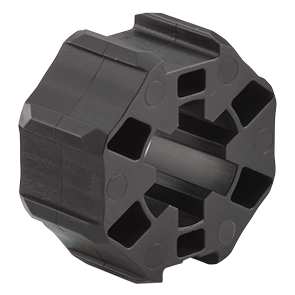 Somfy Adapter-Set LS 40 für Achtkantwelle SW 40 mit Innenfalz – Mitnehmer