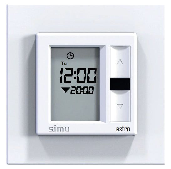 SIMU TIMER ASTRO Zeitschaltuhr für Rollladenantriebe