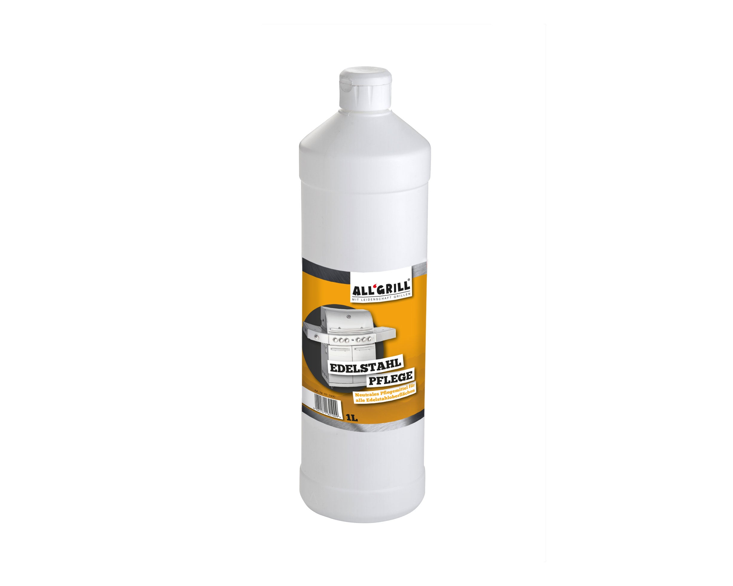 ALLGRILL Edelstahlpflege 1000ml PE-Flasche – Produktbild 1