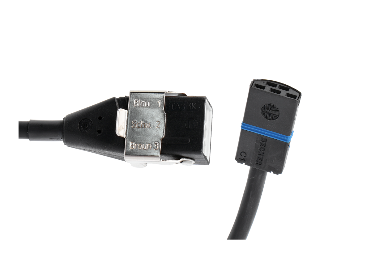 WAREMA Motorleitung Becker 0,5 m STAS3 grau rechts #617742 – Ansicht 4