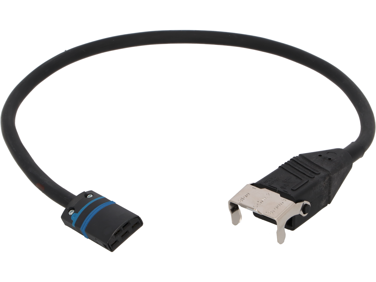 WAREMA Motorleitung Becker 0,5 m STAS3 schwarz links #617791 – Ansicht 2
