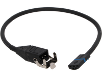 WAREMA Motorleitung Becker 0,5 m STAS3 schwarz links #617791