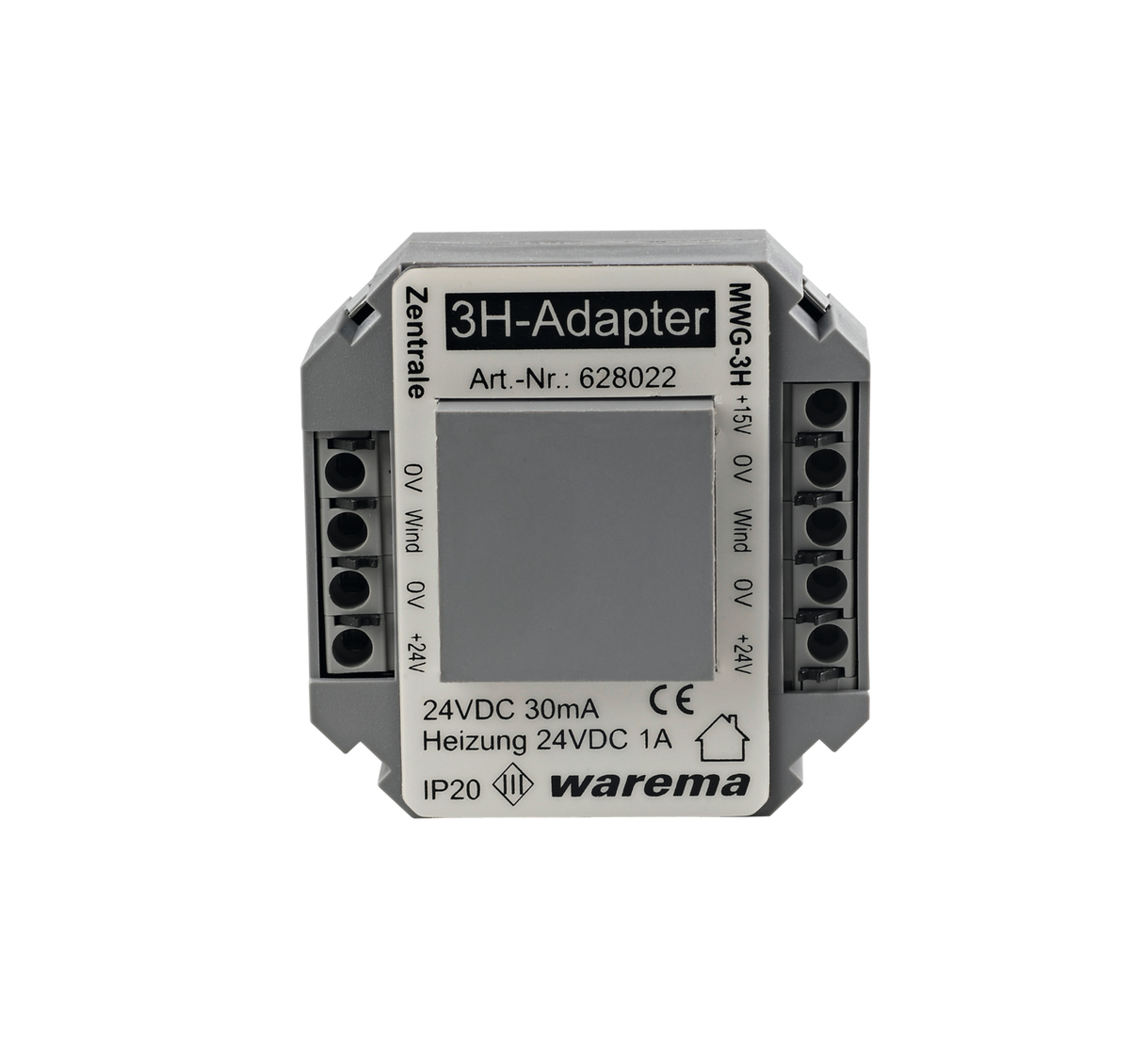 WAREMA 3H Adapter für MWG Wind beheizt #628022