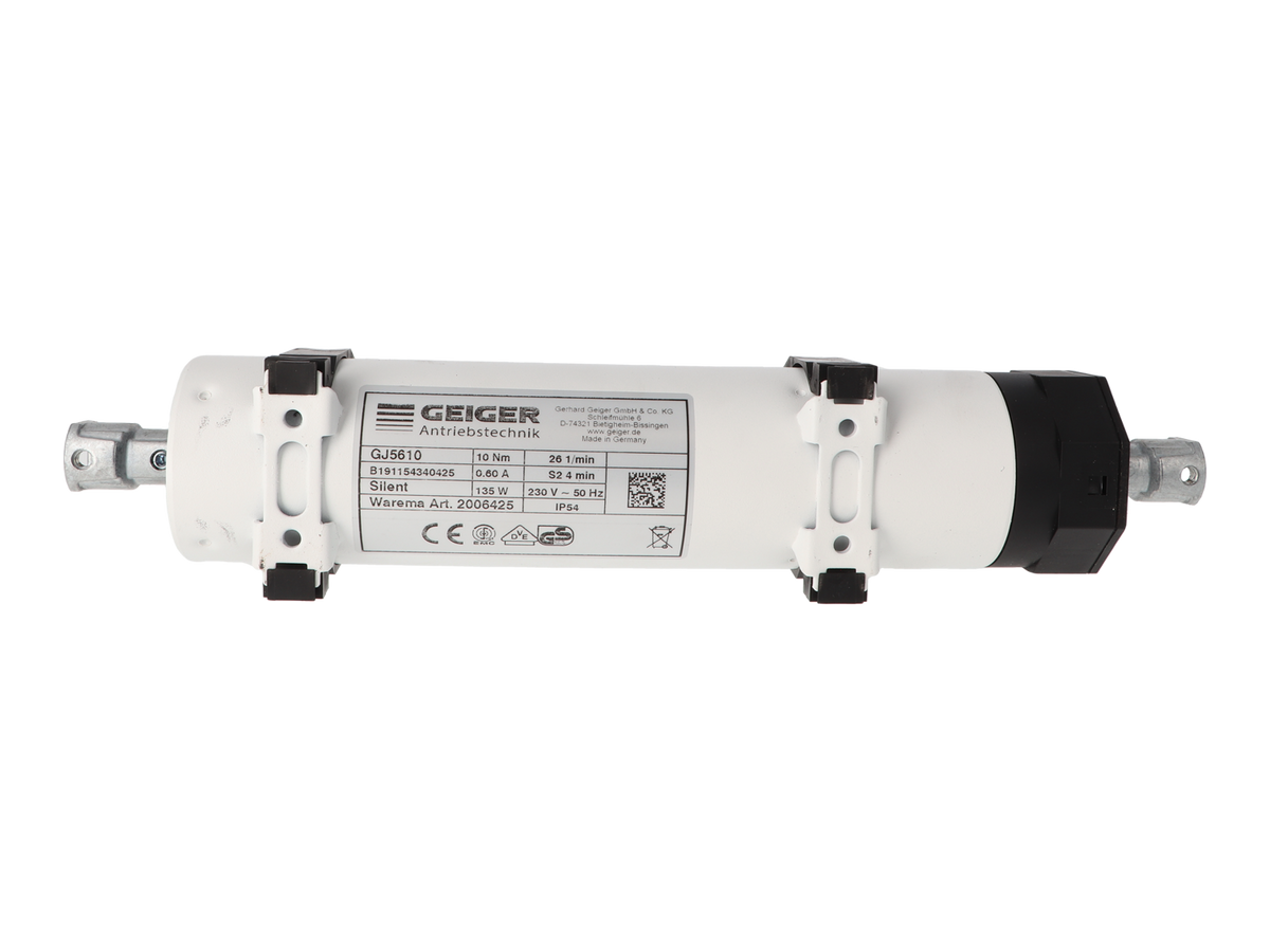 Geiger GJ56 Silent Raffstoremotor 10 Nm WAREMA #2006425 – Ansicht 4