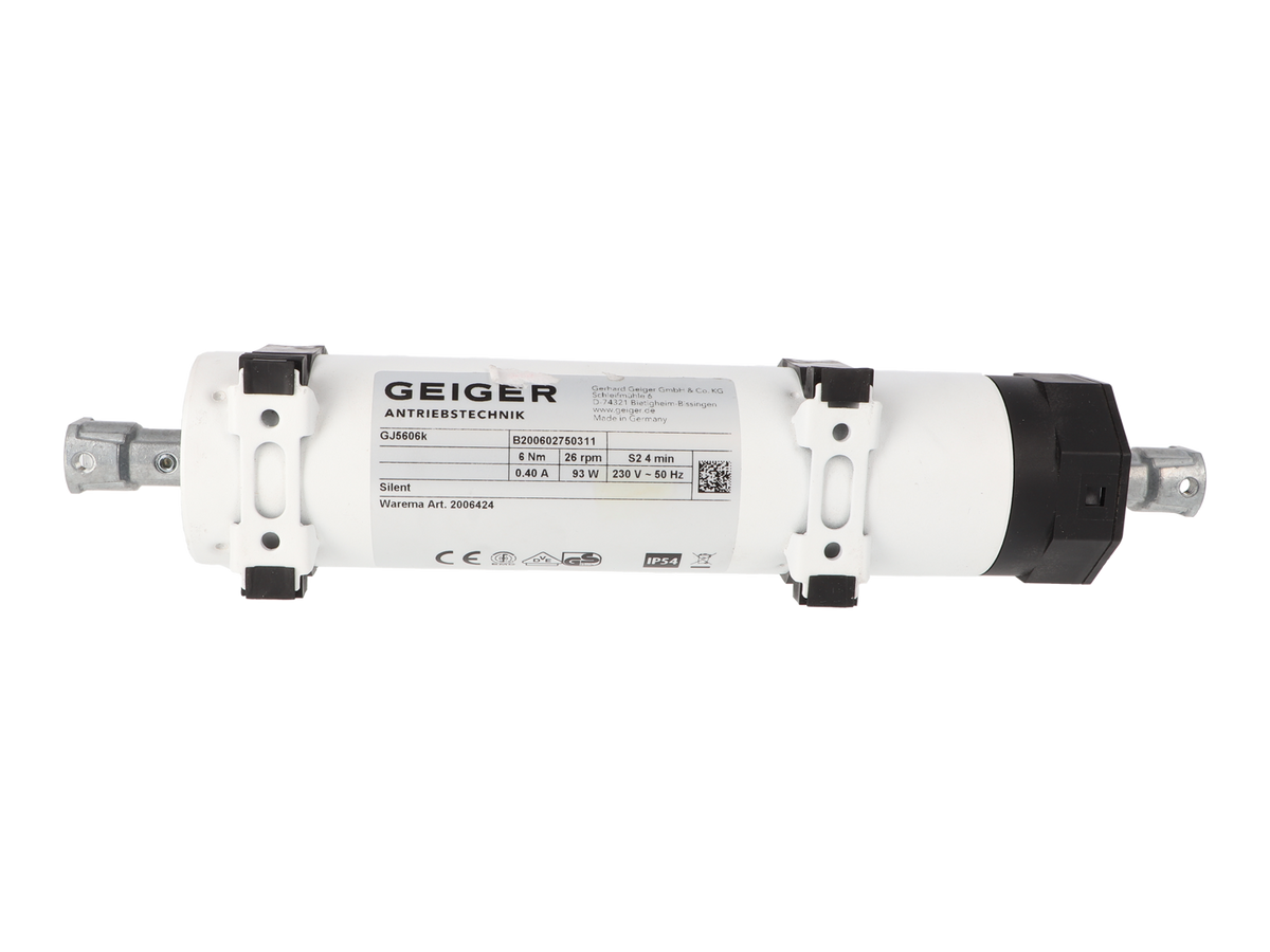 Geiger GJ56 Silent Raffstoremotor 6 Nm WAREMA #2006424 – Ansicht 4