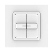 Somfy Smoove Duo VB Raffstoreschalter in Pure White