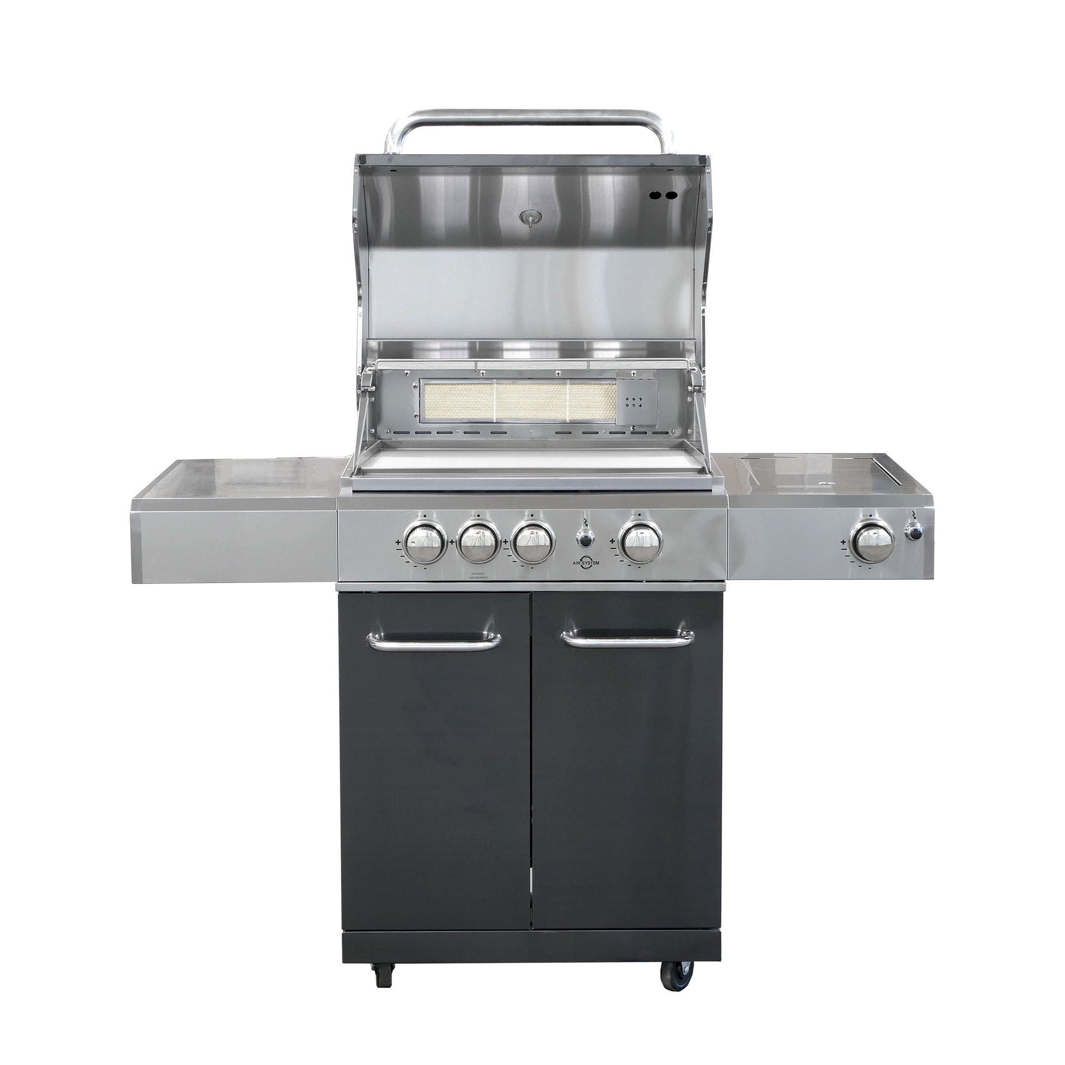 ALLGRILL ALLROUNDER Plancha Grill M BLACK – Produktbild 1