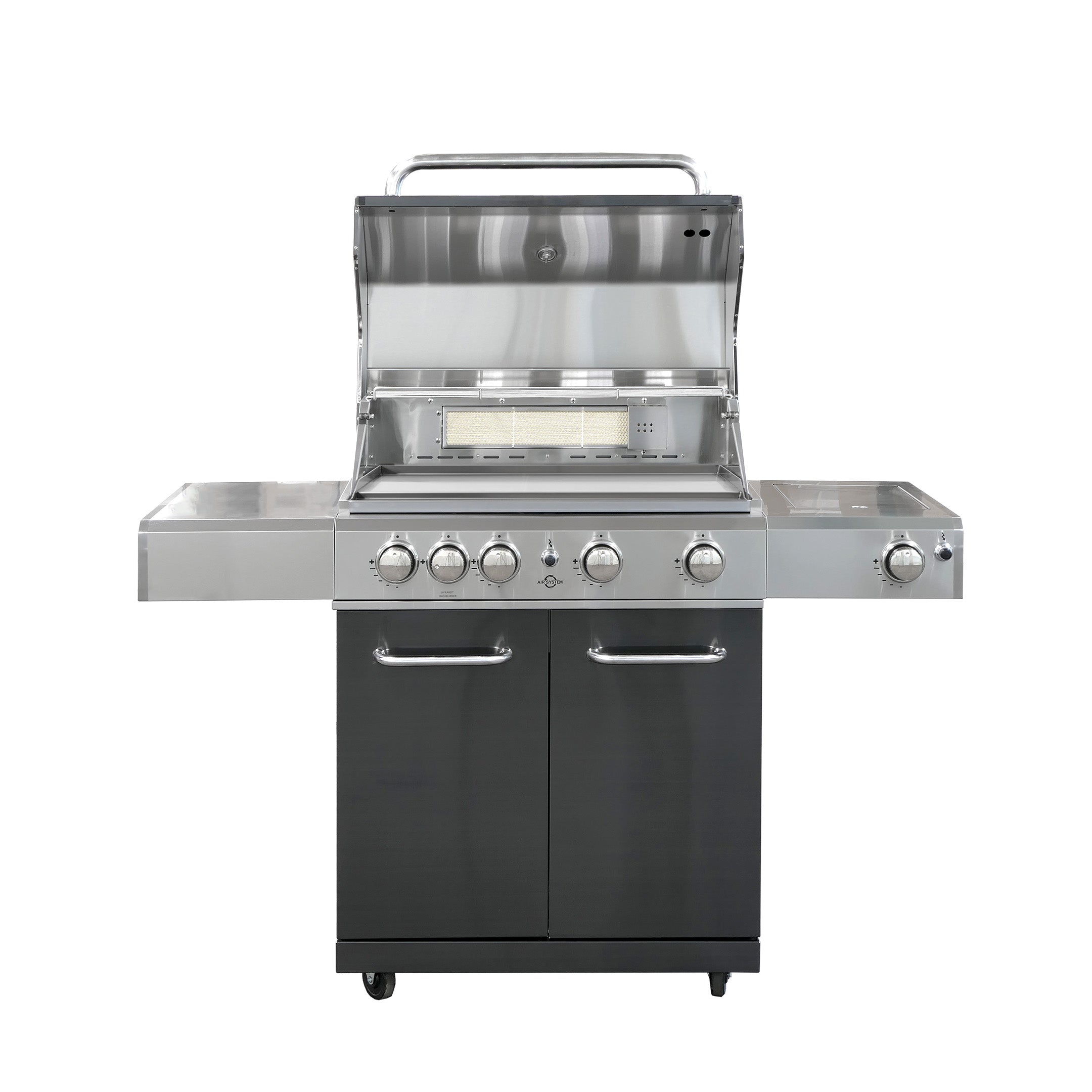 ALLGRILL ALLROUNDER Plancha Grill L BLACK – Produktbild 1