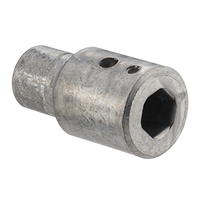 Somfy J4 Wellenadapter Sechskant 10 mm Art.-Nr. 9014167
