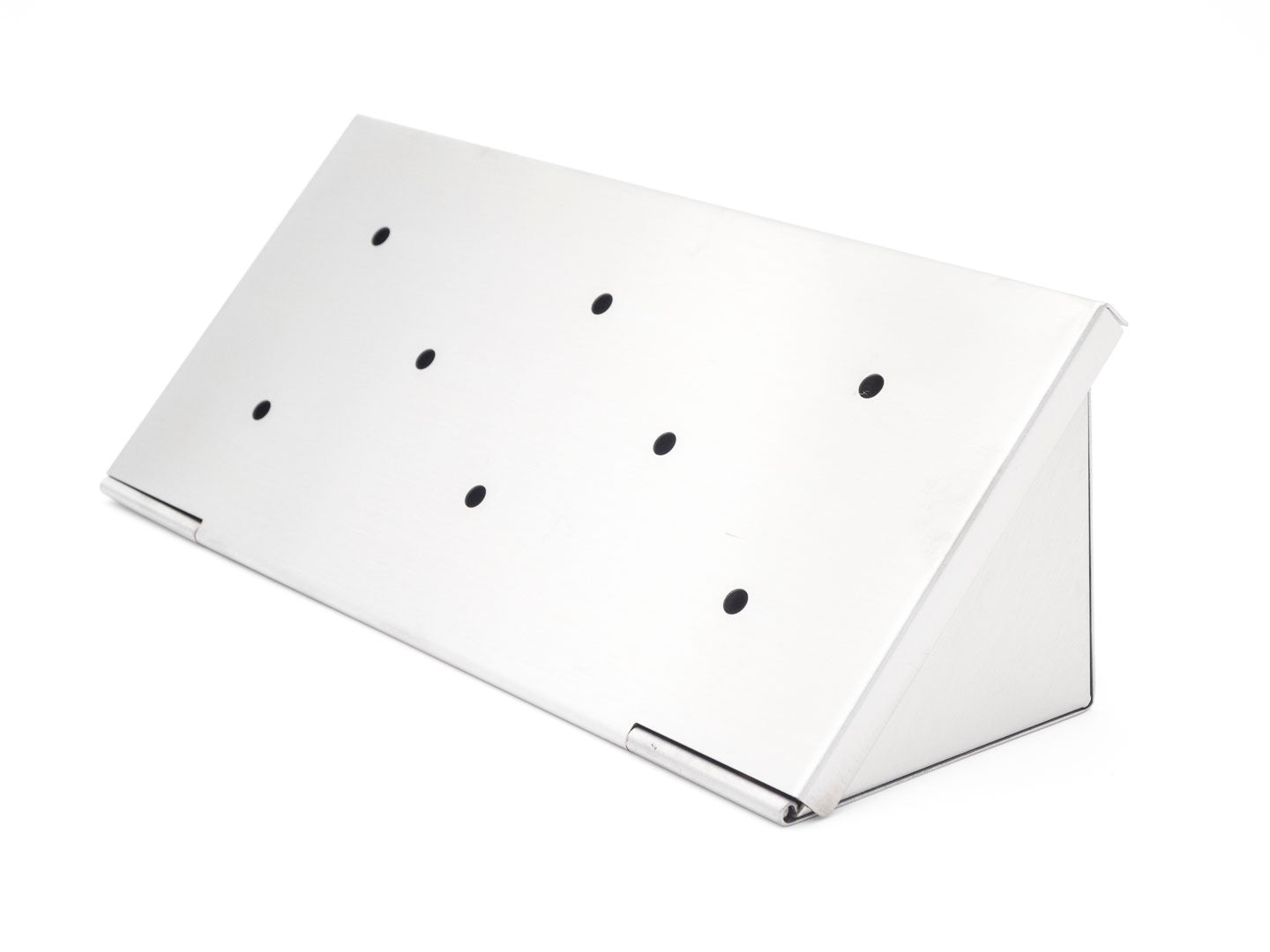 Wood-Chip-Räucher-Box aus Edelstahl – Produktbild 1