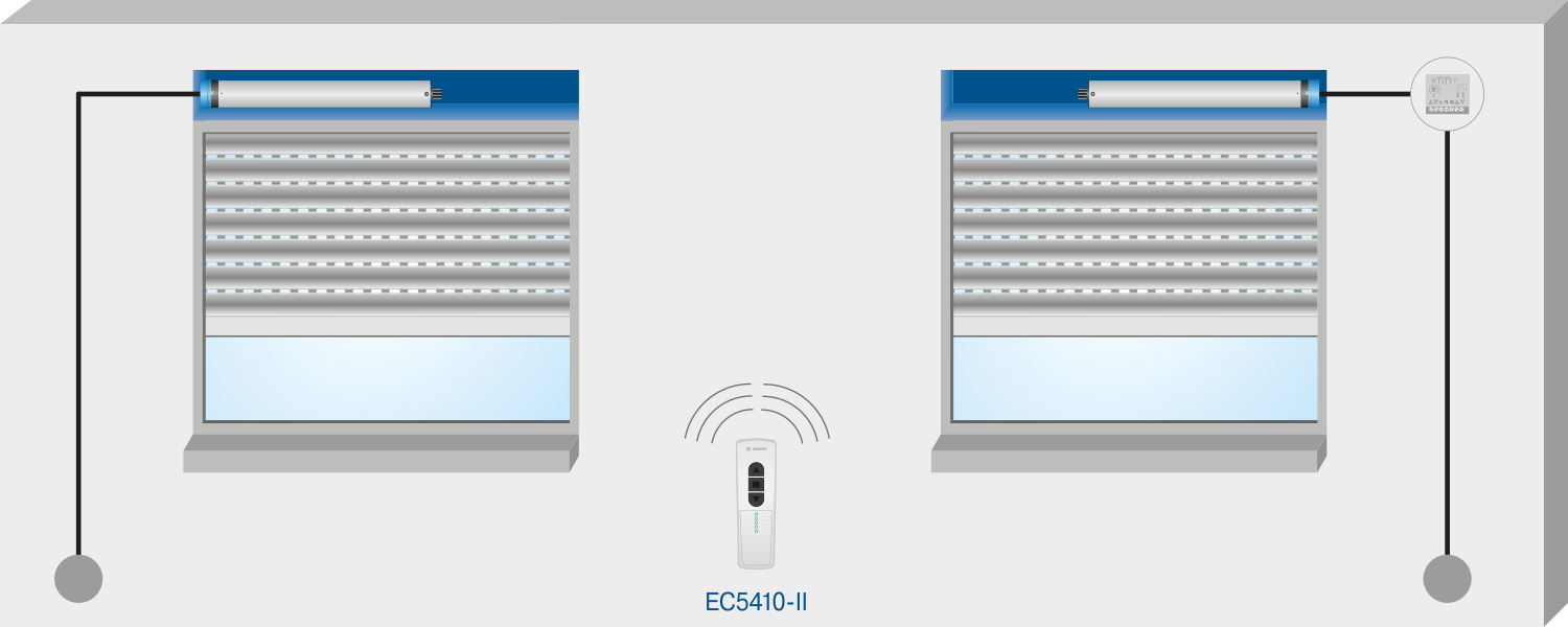 Becker Centronic EasyControl EC5410-II Weiß #40340002030, #40340002031