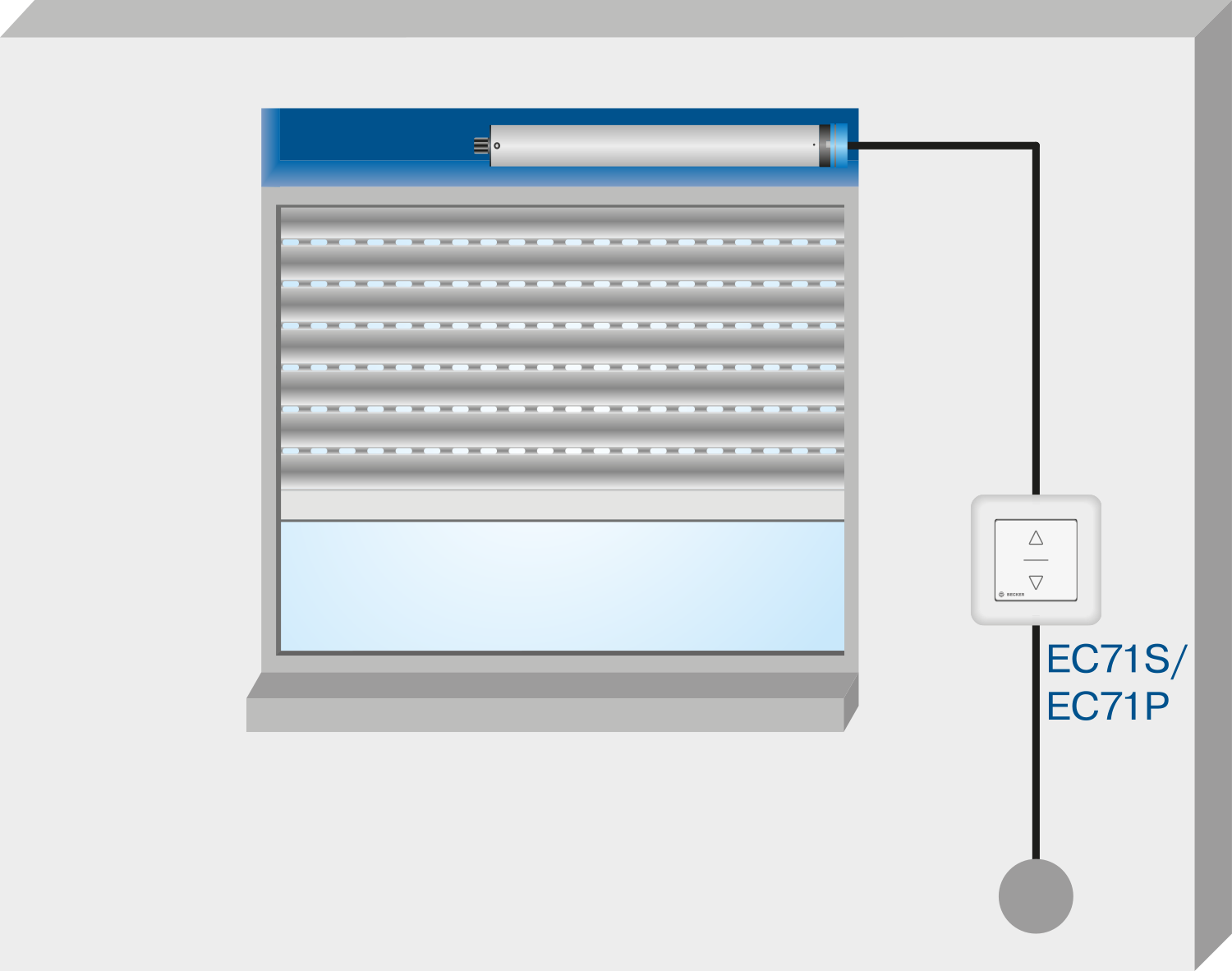 Centronic EasyControl EC71S -40300000090