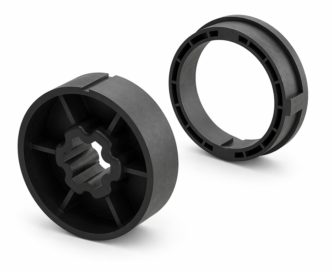 Adapterset 5-R Becker Adapterset Rundwelle 63mm