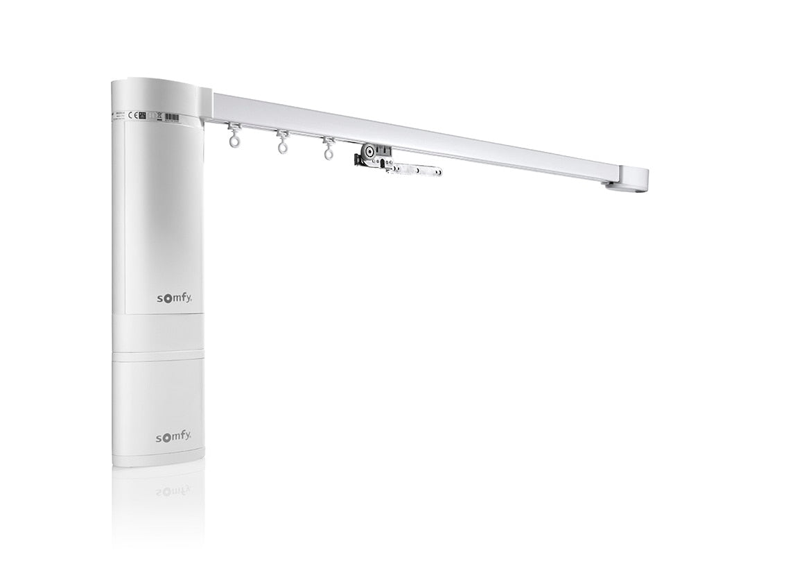 Somfy Irismo WireFree RTS Akku-Vorhangmotor für Vorhang – Produktansicht