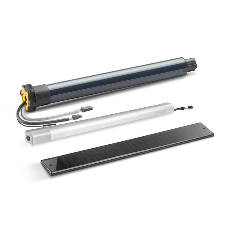 Somfy RS100 Solar io Solar-Rohrmotor für Rollladen – Produktansicht