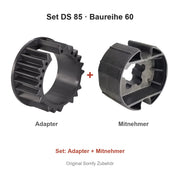 Somfy 60er Set Adapter + Mitnehmer DS 85 – Adapter und Mitnehmer