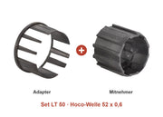 Somfy Adapter-Set LT 50 für Hoco-Welle 52 x 0,6: Adapter und Mitnehmer im Set