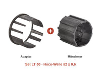 Somfy Adapter-Set LT 50 für Hoco-Welle 52 x 0,6: Adapter und Mitnehmer im Set