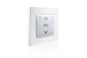 Somfy Smoove 1 IN io Pure Shine inkl. Rahmen, Art.-Nr. 1811437