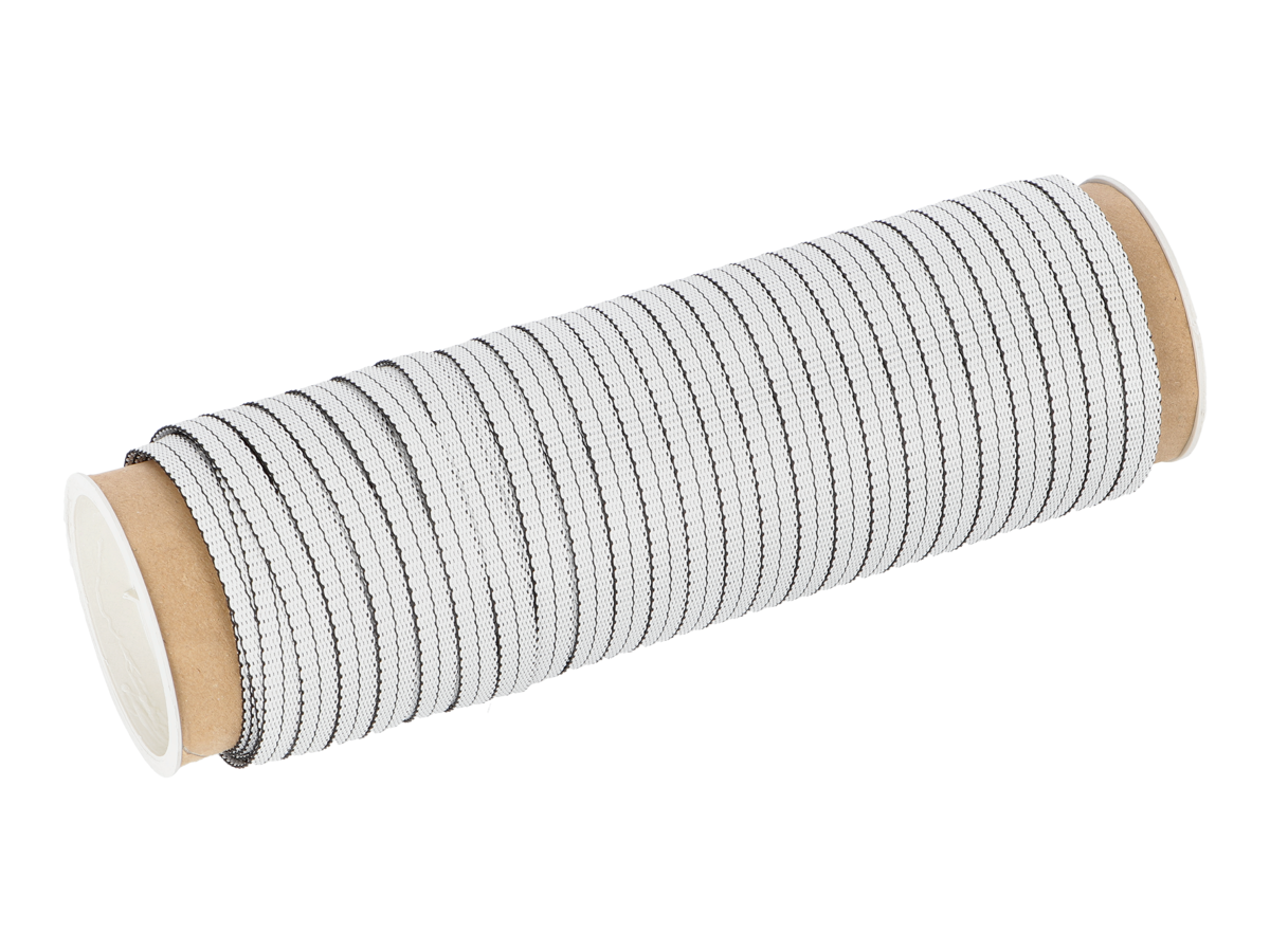 WAREMA Aufzugsband 10x1,0 mm weiß-grau-meliert, Art. 2016203 – Ansicht 1