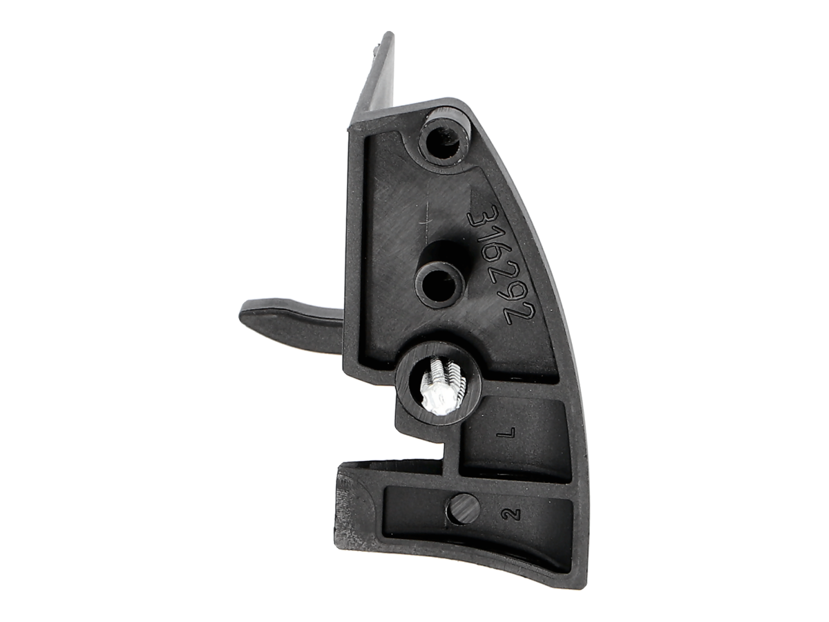 WAREMA Einlauftrichter links für Führungsschiene 55 mm, Art. 316313 – Ansicht 5
