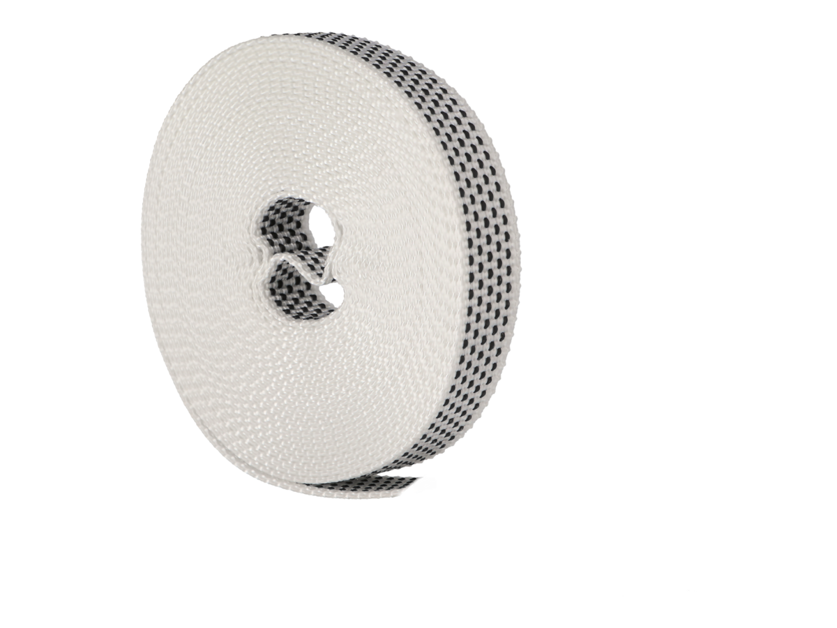 WAREMA Rollladengurt 14 mm schwarz/weiß 4,0 m, Art. 404023 – Ansicht 6