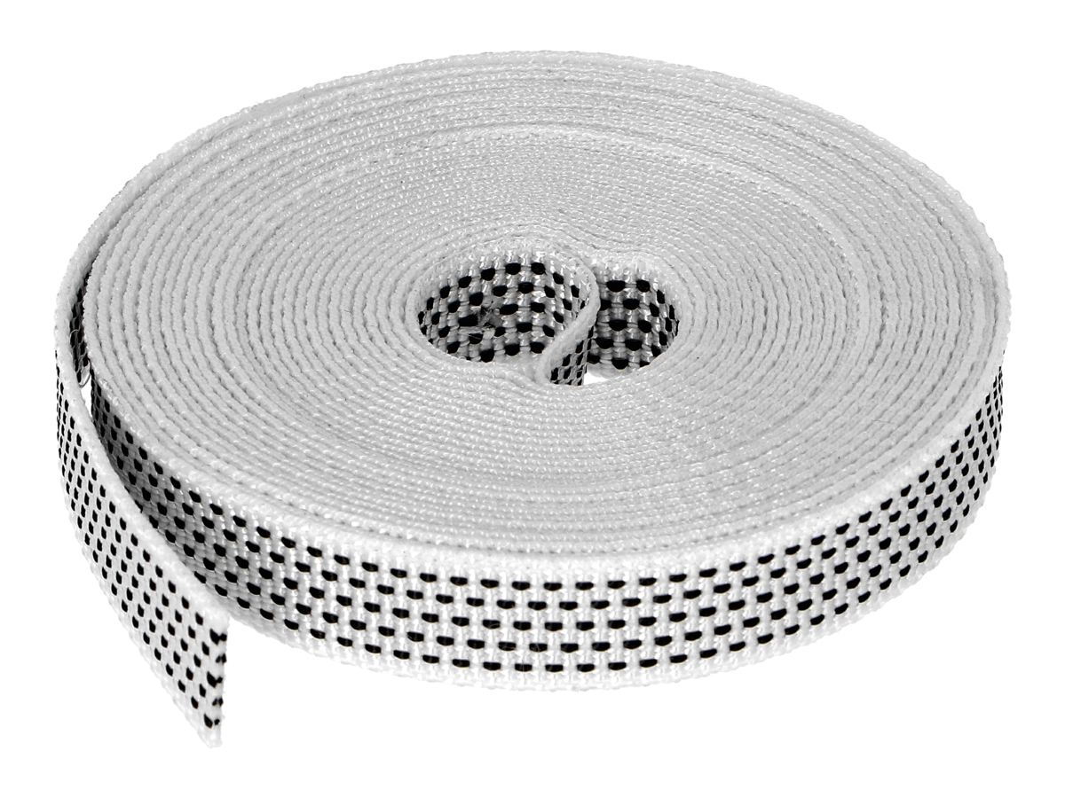 WAREMA Rollladengurt 14 mm schwarz/weiß 4,5 m, Art. 404024 – Ansicht 3