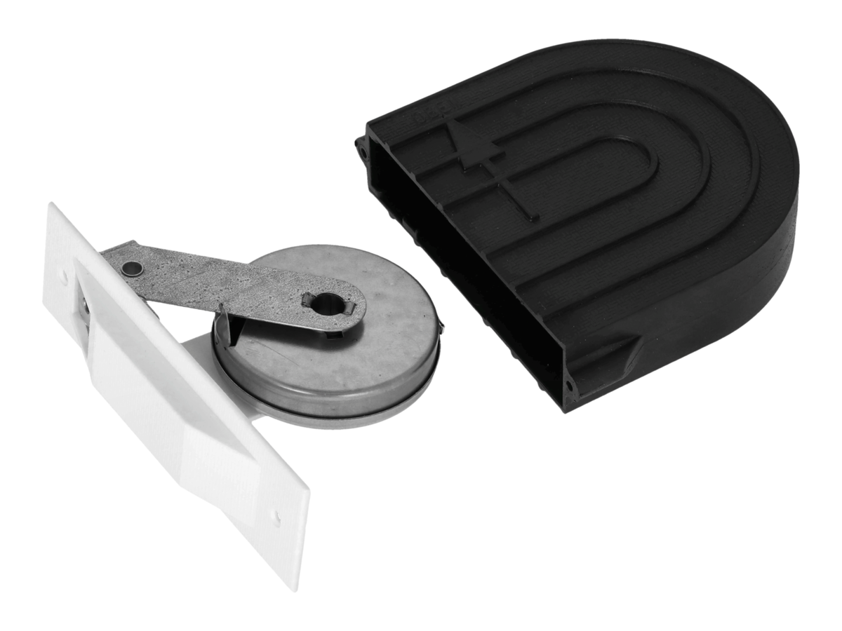 WAREMA Gurtwickler Unterputz mini weiß mit Mauerkasten, Art. 528004 – Ansicht 2