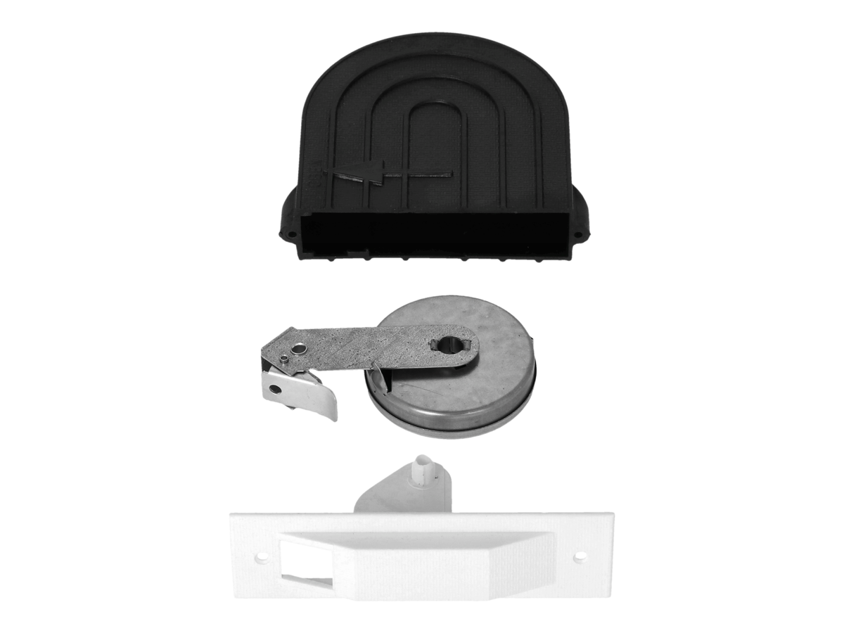 WAREMA Gurtwickler Unterputz mini weiß mit Mauerkasten, Art. 528004 – Ansicht 3