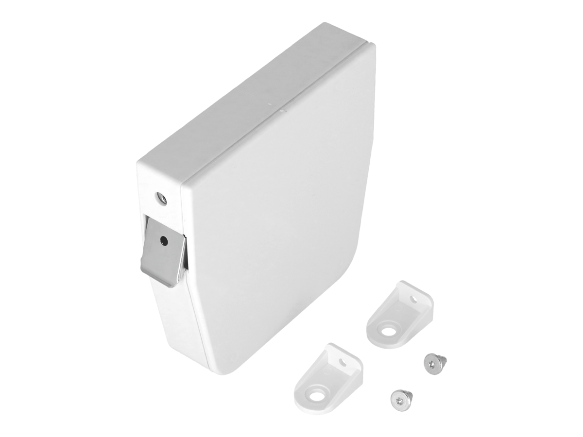 WAREMA Gurtwickler schwenkbar weiß ohne Gurt 23 mm, Art. 528062 – Ansicht 1