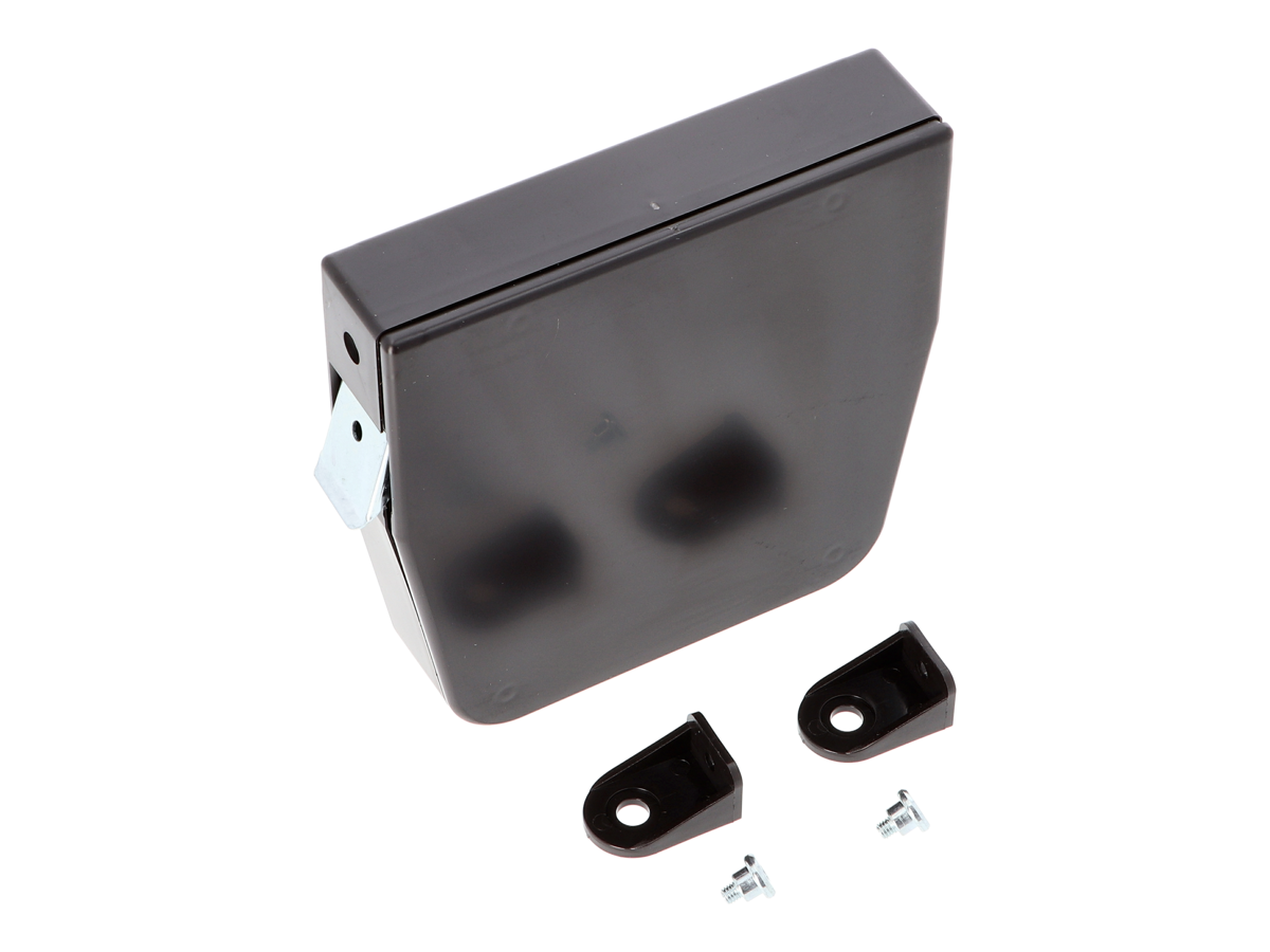 WAREMA Gurtwickler schwenkbar braun ohne Gurt 23 mm, Art. 528063 – Ansicht 1