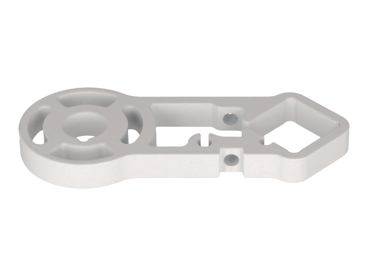 WAREMA Tuchwellenkonsole 18 mm RAL 9016, Art. 529238 – Ansicht 2
