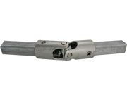 WAREMA Kupplung für Wendewelle 0–45 Grad, 12 mm Vierkant, Art. 532051 – Ansicht 1