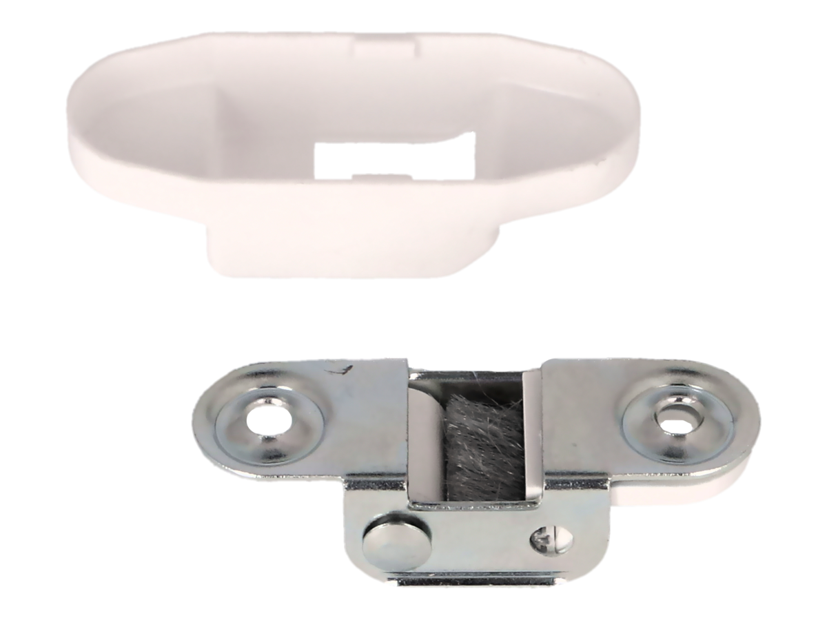 WAREMA Bürstenleitrolle weiß mini für Gurt 14 mm, Art. 548036 – Ansicht 3