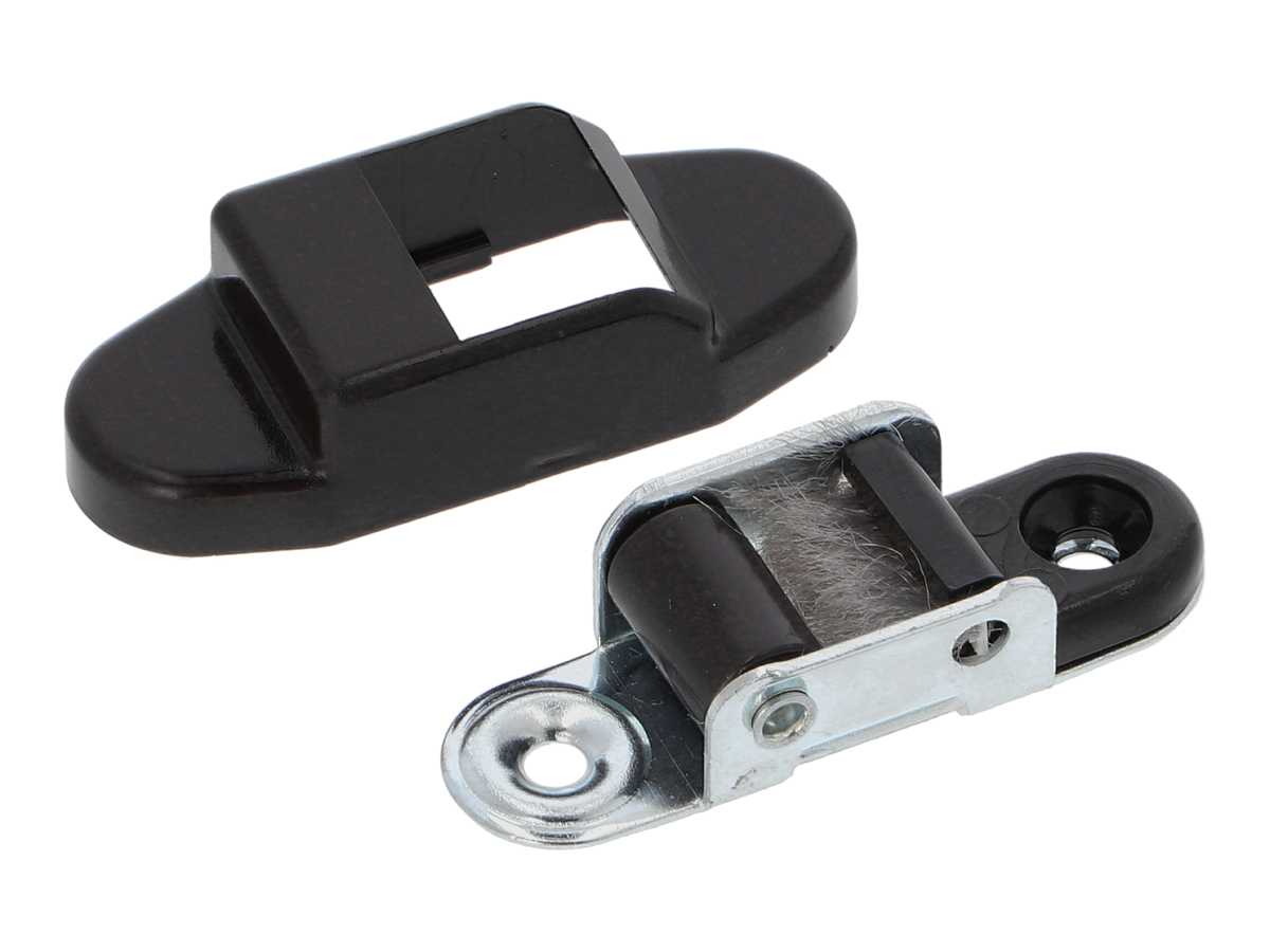 WAREMA Bürstenleitrolle braun für Gurt 14 mm, Art. 548037 – Ansicht 1