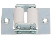 WAREMA Doppelleitrolle verzinkt Unterputz 23 mm, Art. 548038 – Ansicht 1