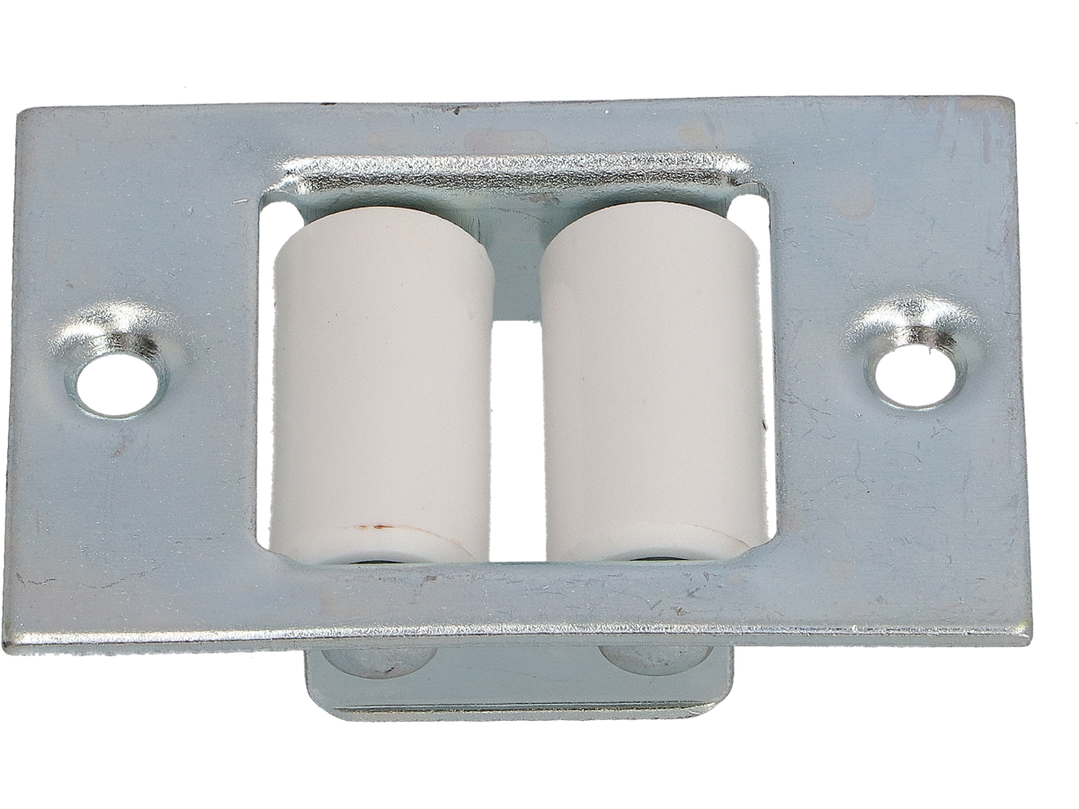 WAREMA Doppelleitrolle verzinkt Unterputz 23 mm, Art. 548038 – Ansicht 2