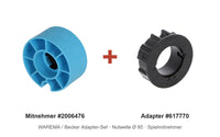 WAREMA Adapter-Set Nutwelle Ø 85 mit Spielmitnehmer: Mitnehmer 2006476 + Adapter 617770