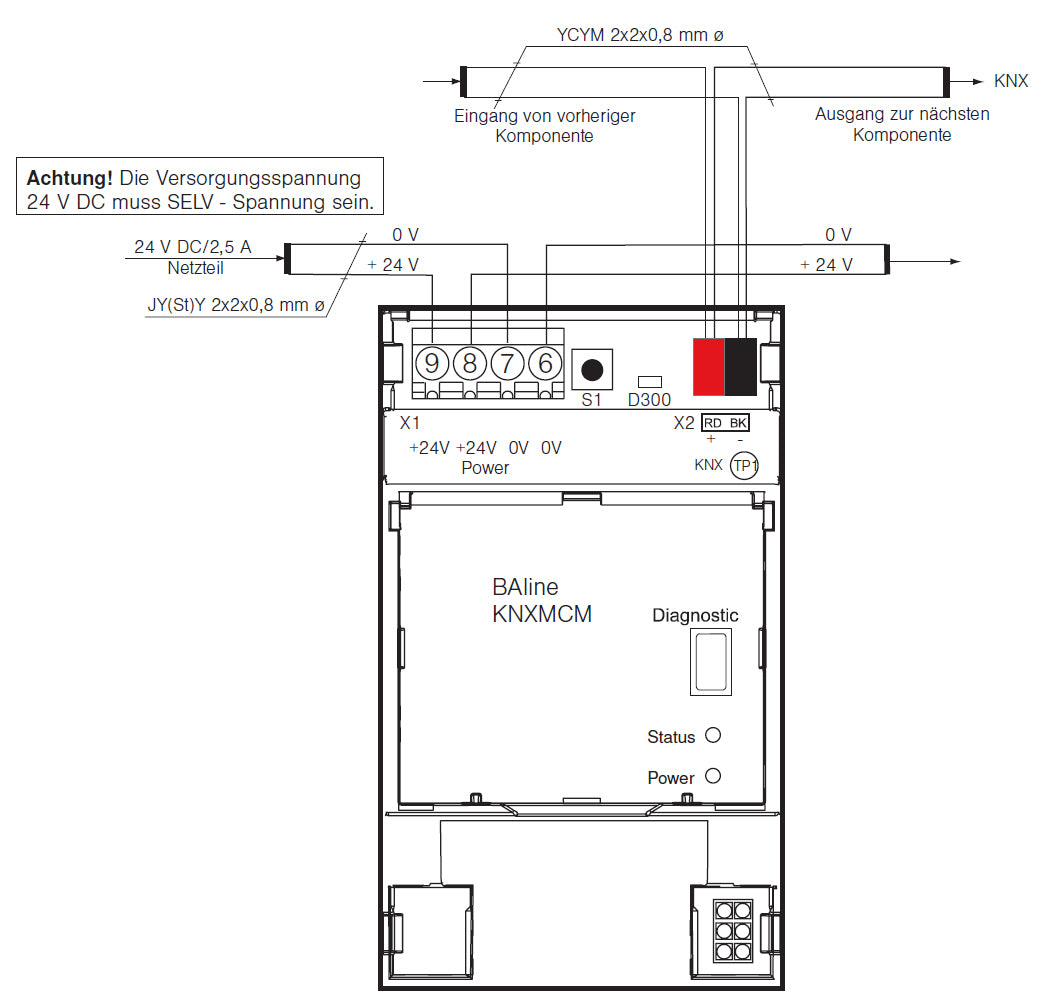 WAREMA BAline KNXMCM -2007460
