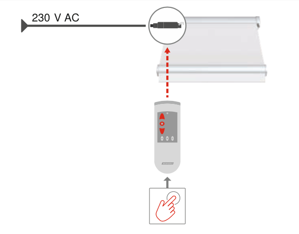 WAREMA EWFS Zwischenstecker FZL für Raffstoren und Jalousien -2035423 (-1002887)