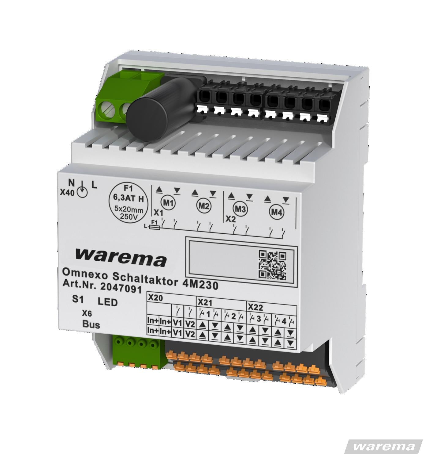 WAREMA Omnexo Schaltaktor 4M230 AP/REG -2047090 -2047091